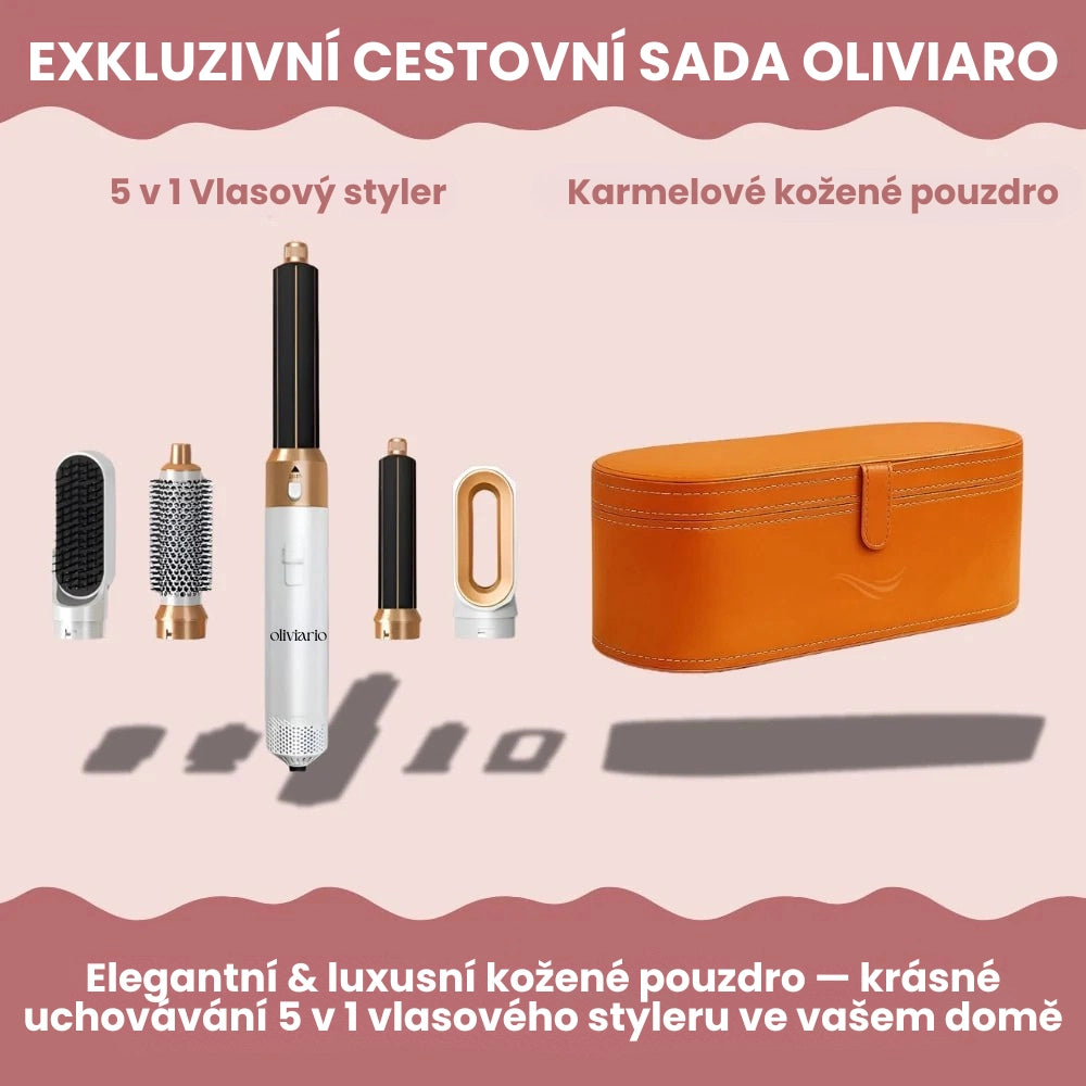 OLIVIARO® - 5 V 1 VLASOVÝ STYLER + E-BOOK zdarma