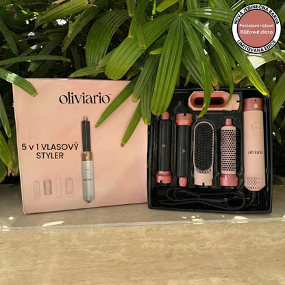 OLIVIARO® - 5 V 1 VLASOVÝ STYLER + E-BOOK zdarma