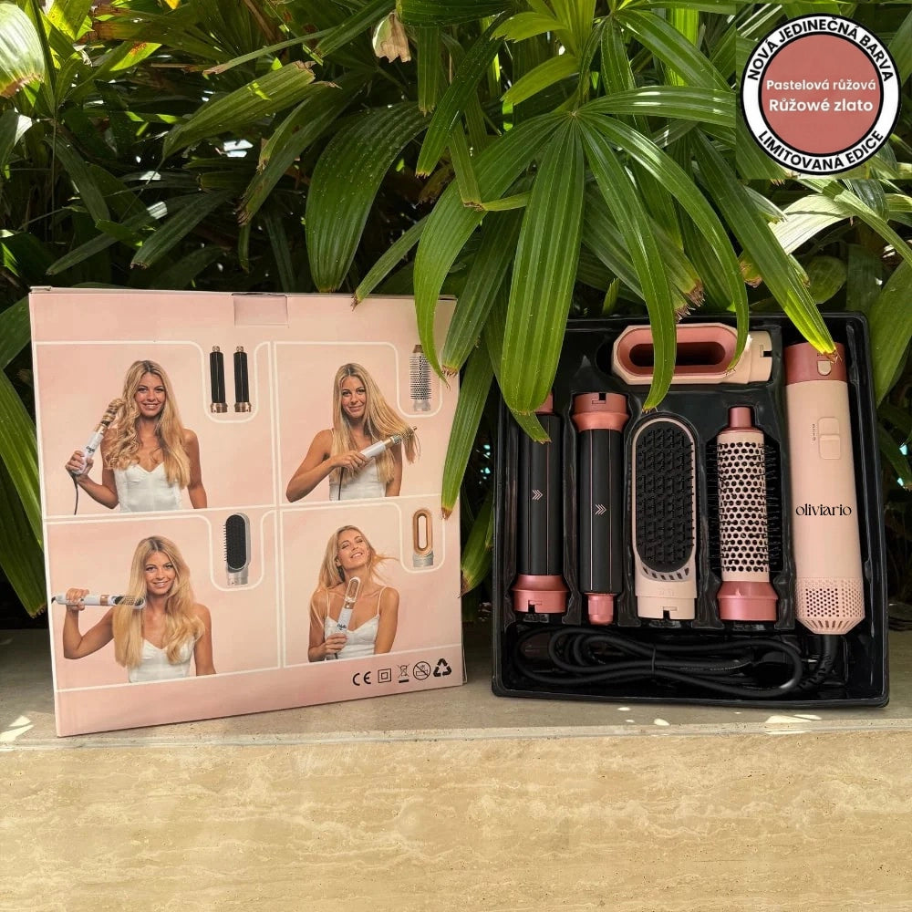 OLIVIARO® - 5 V 1 VLASOVÝ STYLER + E-BOOK zdarma
