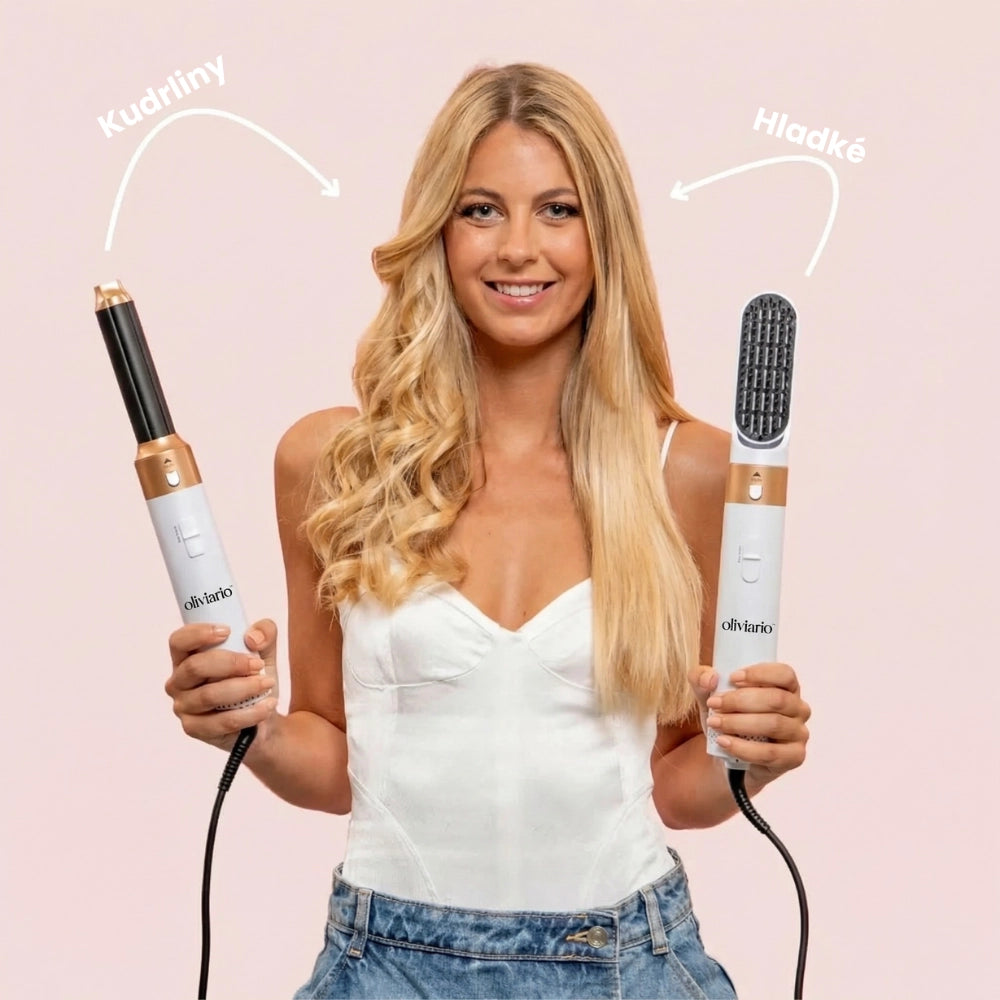 OLIVIARO® - 5 V 1 VLASOVÝ STYLER + E-BOOK zdarma