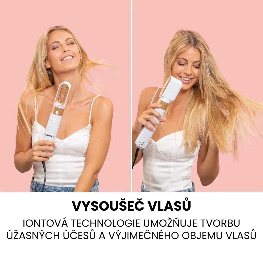 OLIVIARO® - 5 V 1 VLASOVÝ STYLER + E-BOOK zdarma