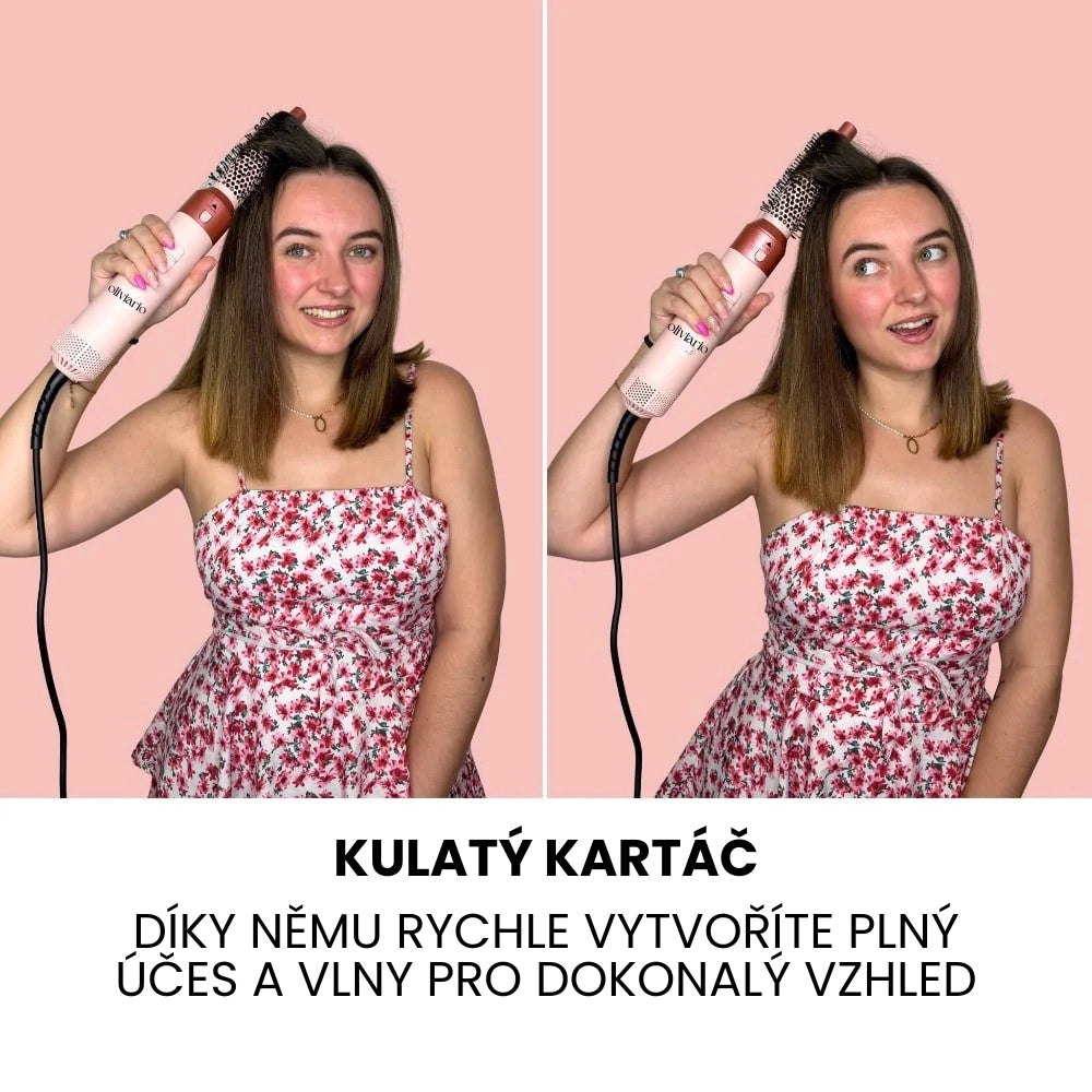 OLIVIARO® - 5 V 1 VLASOVÝ STYLER + E-BOOK zdarma