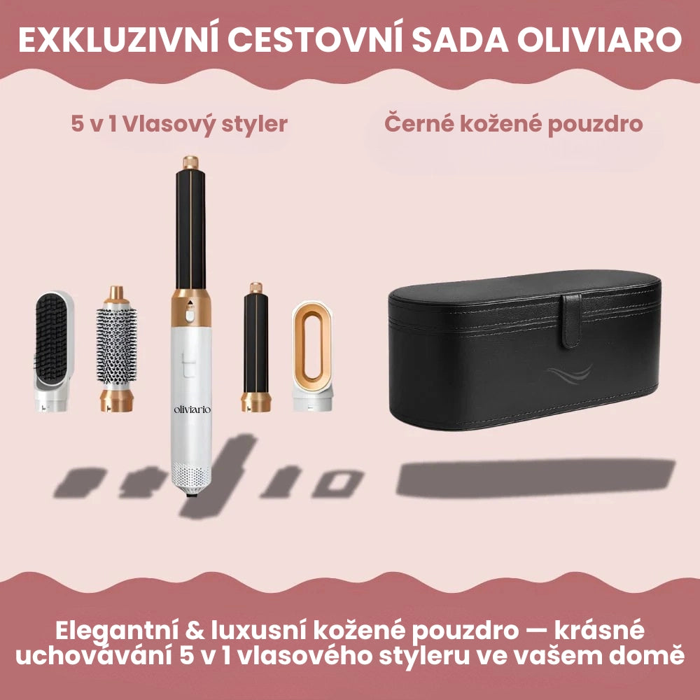 OLIVIARO® - 5 V 1 VLASOVÝ STYLER + E-BOOK zdarma