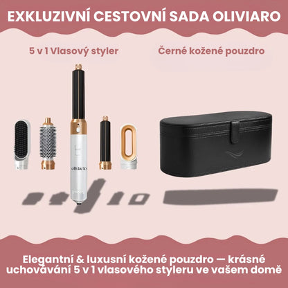 OLIVIARO® - 5 V 1 VLASOVÝ STYLER + E-BOOK zdarma