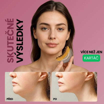 Lymfatický masážní kartáč